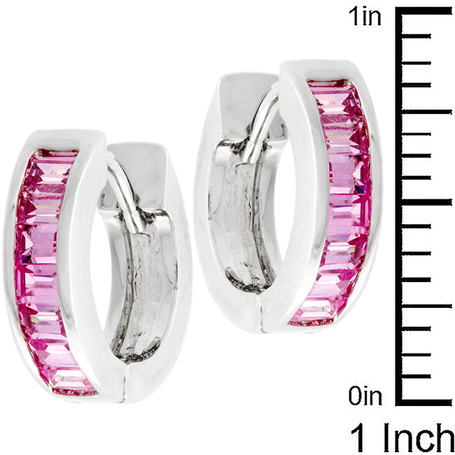 Pink Circlet Earrings