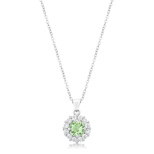 Bella Bridal Pendant in Peridot