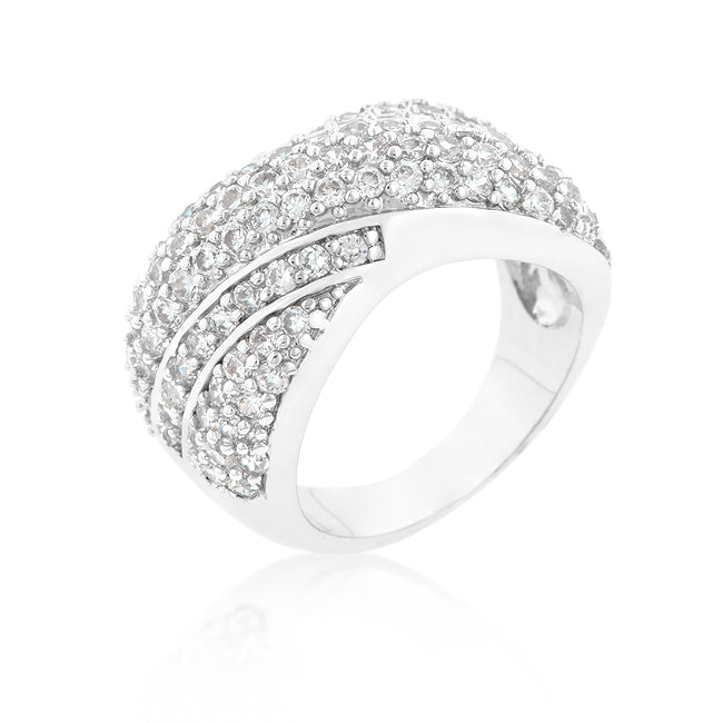 Pave Overlap Diagonal Ring